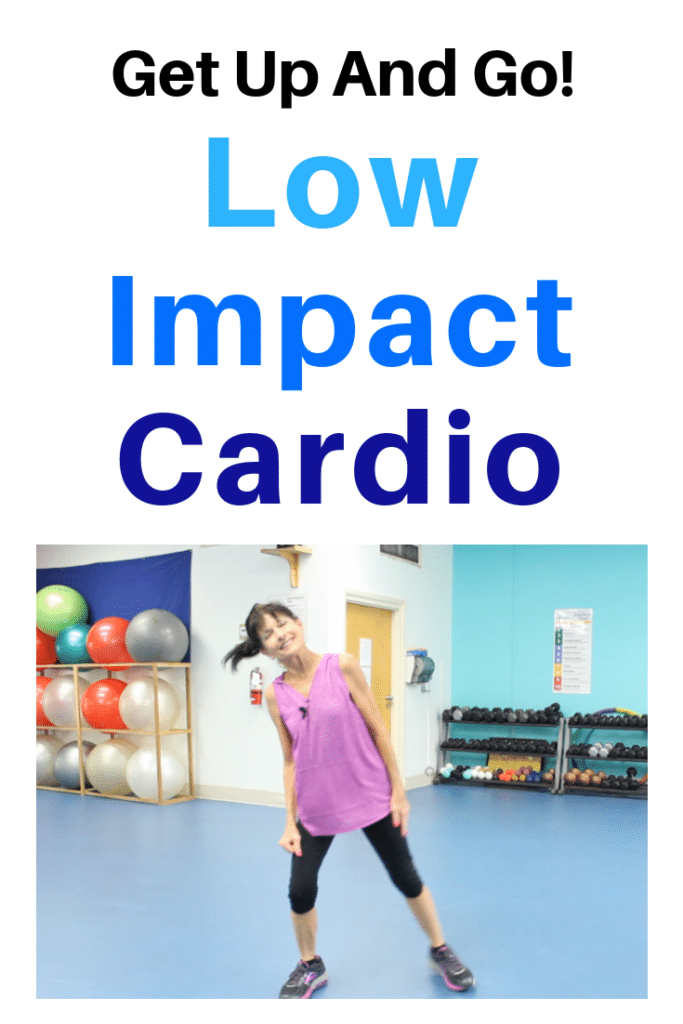 Get Up And Go! Low Impact Cardio Exercise - Fitness With Cindy