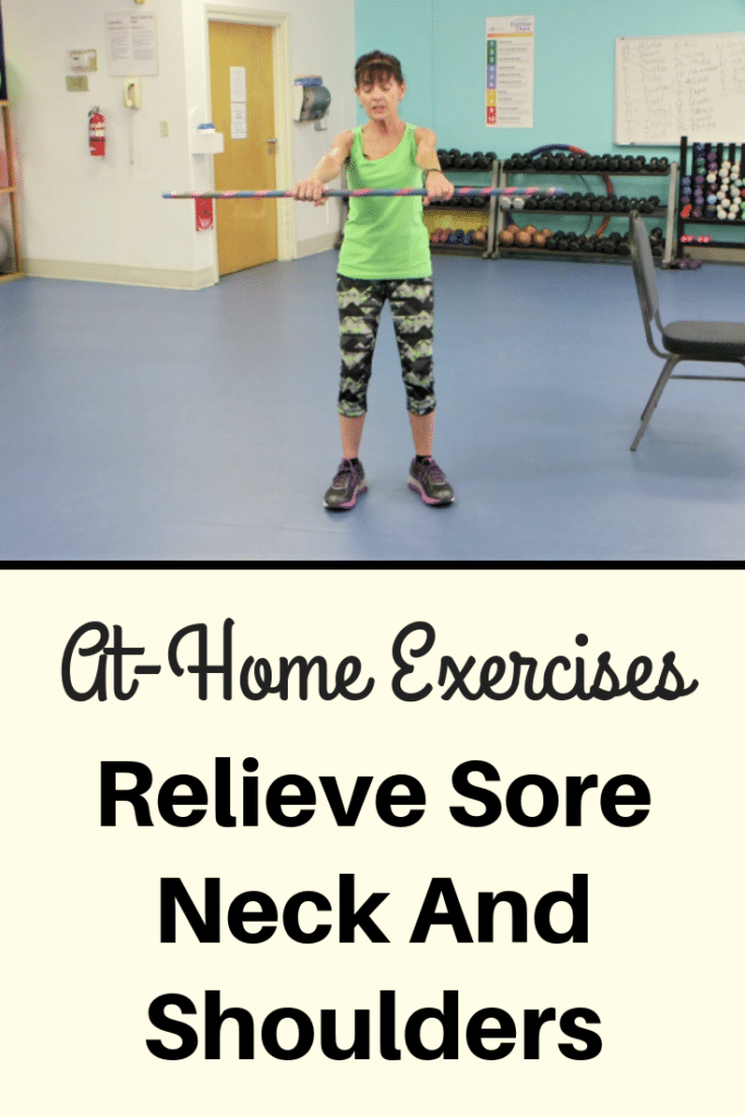 Exercises To Help Your Sore Neck And Shoulders - Fitness With Cindy