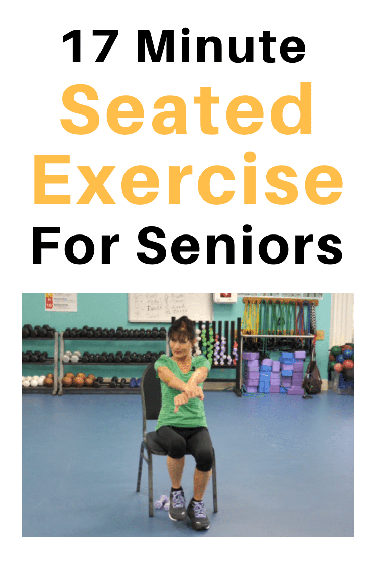 Seated and Standing Chair Exercises for Seniors