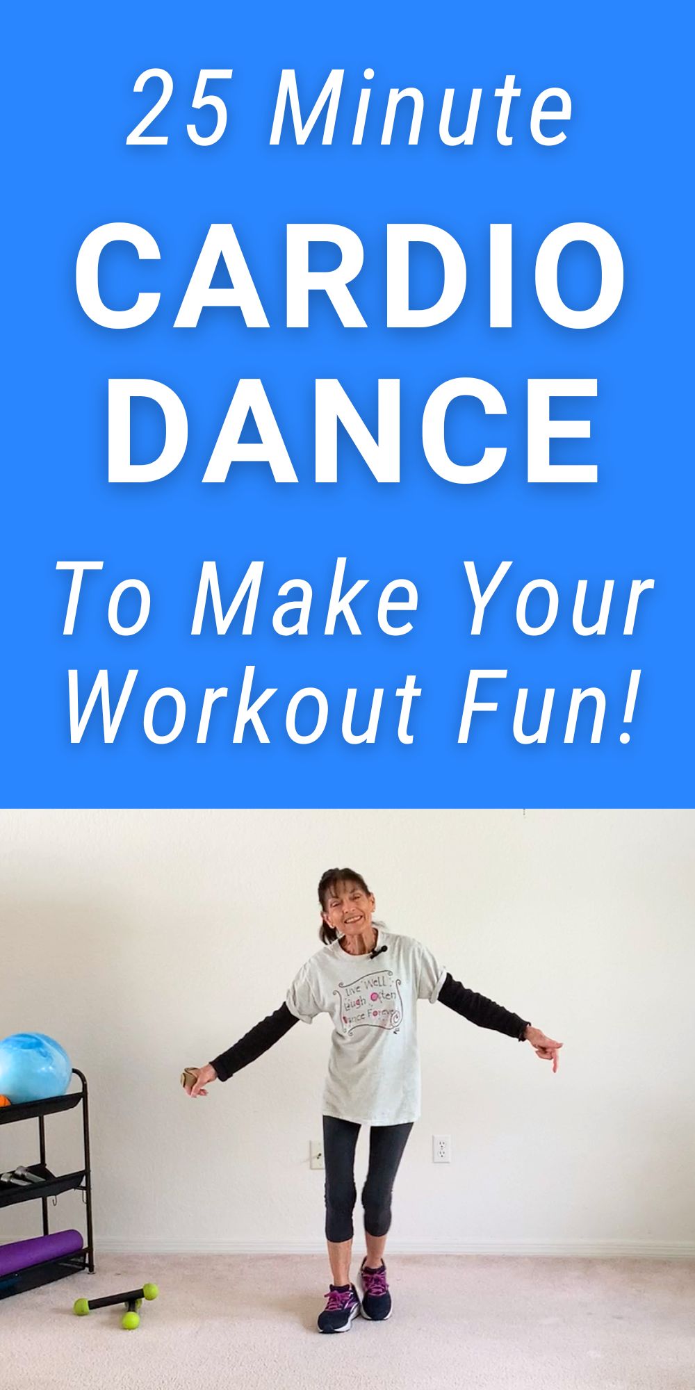 25 minute cardio dance to make your workout fun